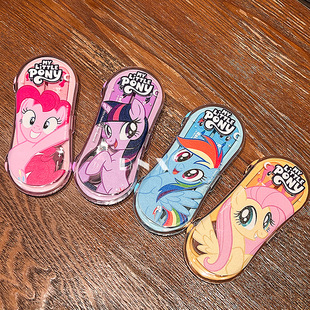 Pony Polly Cute Children's Tableware Cartoon Fork Spoon suit Household Rice Spoon Stainless Steel Fruit Fork Gift