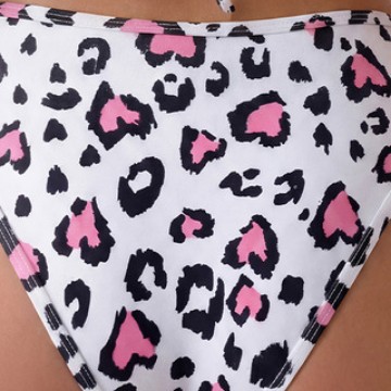 Abbigliamento da donna, costumi da bagno, bikini a due pezzi con stampa leopardata, costume da bagno con laccetti a vita alta, schiena scoperta e sexy_voghion.com