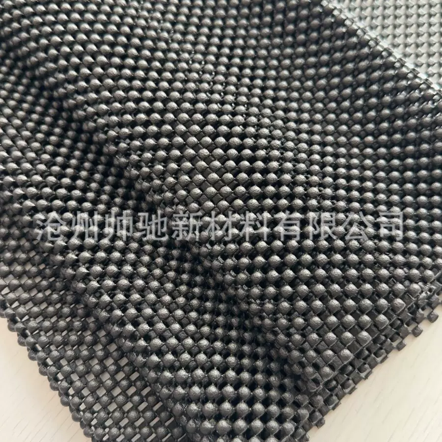 PVC防滑网格布汽车后备箱车顶行李止滑垫超市水果垫地垫抽屉垫