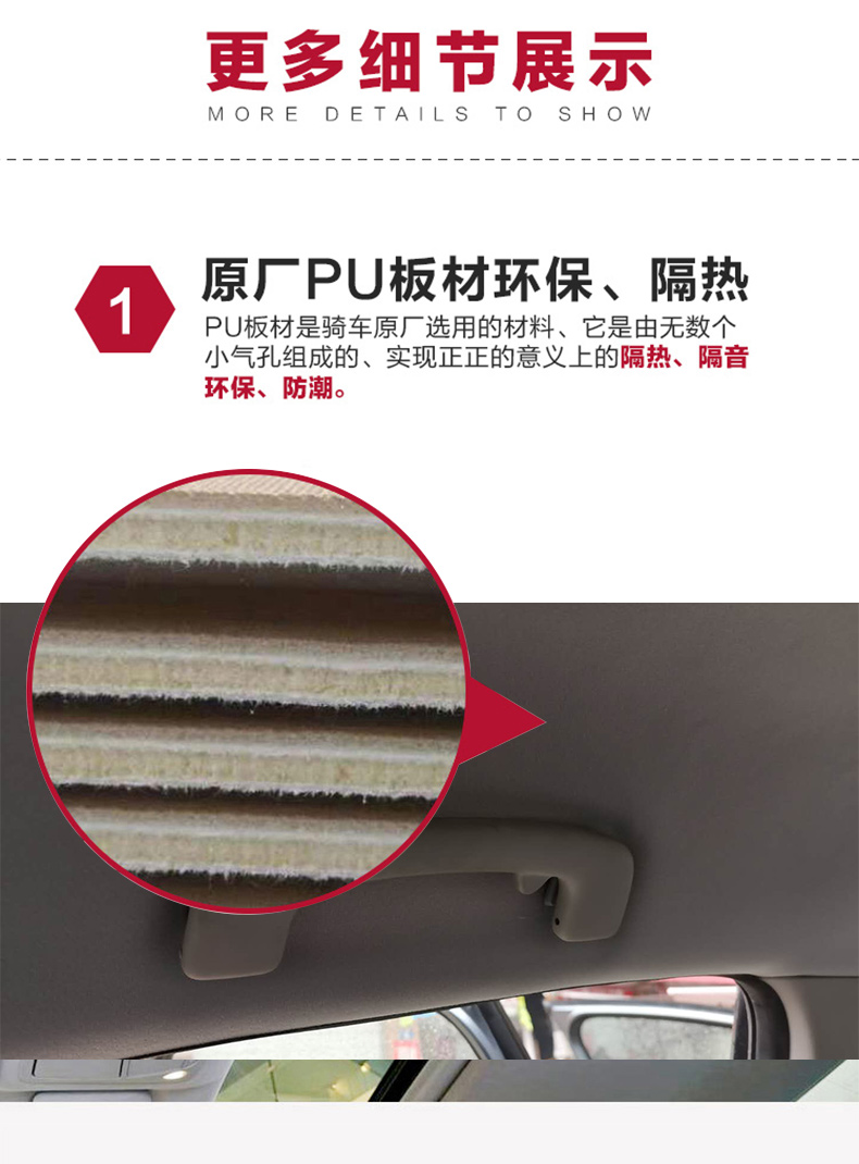 Car Interior Ceiling 0.15kg Compartment Label. for Citroën C4, C5, C6, C3, C2