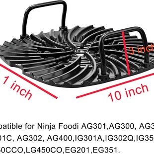Suitable for Ninja Food Five-in-one Indoor Grill Accessories AG301 AG300, AG400, AG302