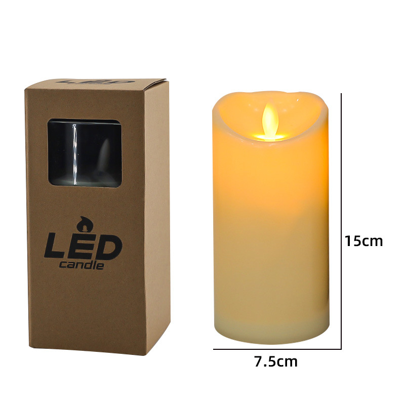 Venta directa de fábrica led luz de vela electrónica oscilante hotel KTV decoración luz de vela sin humo luz de ambiente de boda de cumpleaños