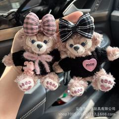 雪莉玫公仔钥匙扣挂件包包饰品毛绒玩偶达菲手工熊挂饰书包装饰品