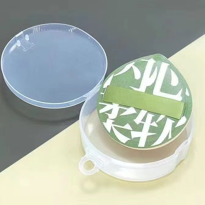 Cojín de aire polvo soplo grande polvo seco soplo esponja polvo puff algodón caramelo 100 puntos sin maquillaje en polvo húmedo y seco de doble uso al por mayor