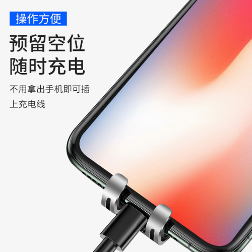 Mobile phone holder air outlet gravity sensing car mobile phone holder car mobile phone holder triangular gravity mirror holder