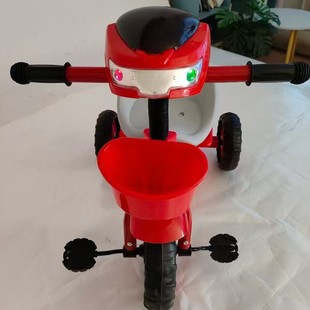 Children's Tricycle Bicycle Baby Toy Car Men's and Women's Toy Bicycle Light Cross-Border Wholesale Foam Wheel