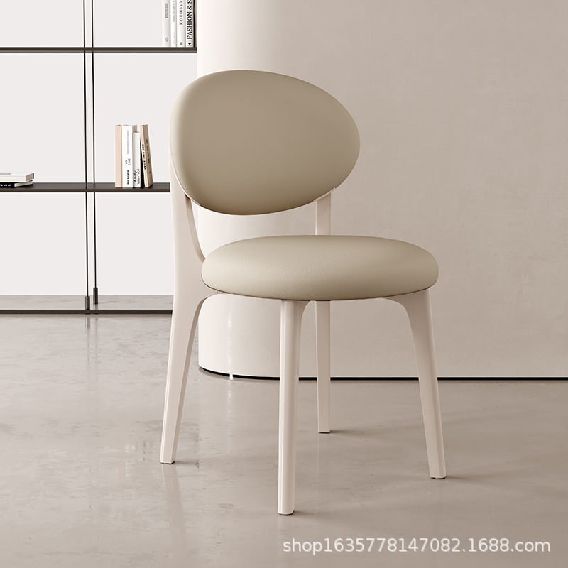 Silla de comedor de madera maciza moderna, comedor casero, hotel, cómodas sillas de respaldo, estilo nórdico, mesa de comedor simple, taburetes