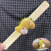 Children's plush cartoon cute bracelet solar-powered for beloved, dinosaur, sunflower, Japanese and Korean, creative gift