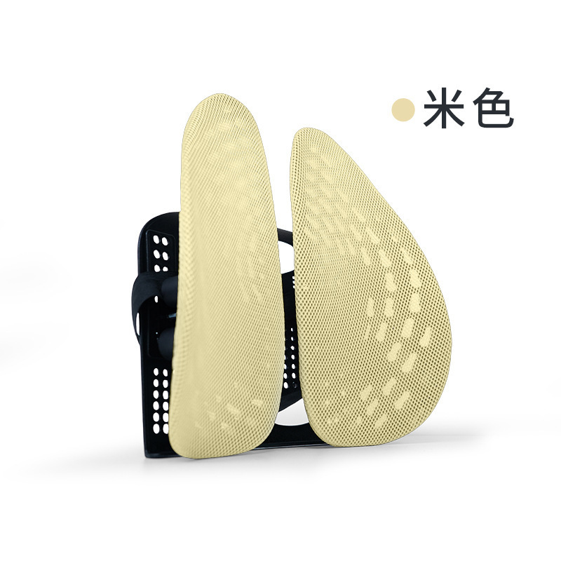 腰靠办公室久坐靠垫 车用人体工学护腰支撑背腰托 透气腰垫|undefined
