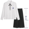 Long-sleeve, long skirt, with embroidery, mid length