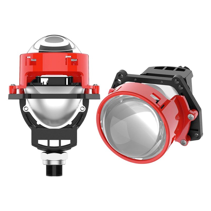 Coche LED Faro de 3 pulgadas sin pérdida lente de luz dual Copa de luz dual 62W modificado lejos y cerca integrado H4H790059006