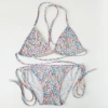 Top with cups, floral print