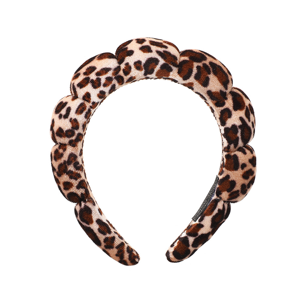 Diadema esponjosa de toalla estilo twist coreano para mujer, de alta gama, para elevar la coronilla, ideal para maquillaje, spa o lavado de cara. image 61
