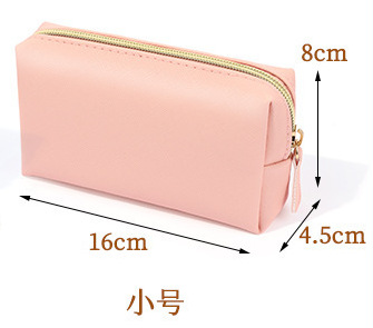 PU bolsa de cosméticos impermeable bolsa de lavado de nube de crema bolsa de cosméticos portátil de doble capa de gran capacidad y alto valor