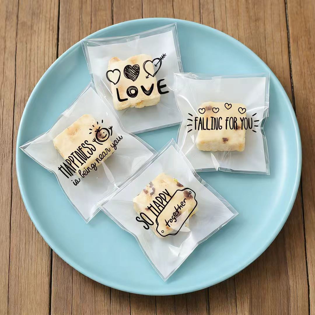 Bolsa Autoadhesiva de Embalaje para Cumpleaños, OPP, Autoadhesivo, para Galletas y Dulces