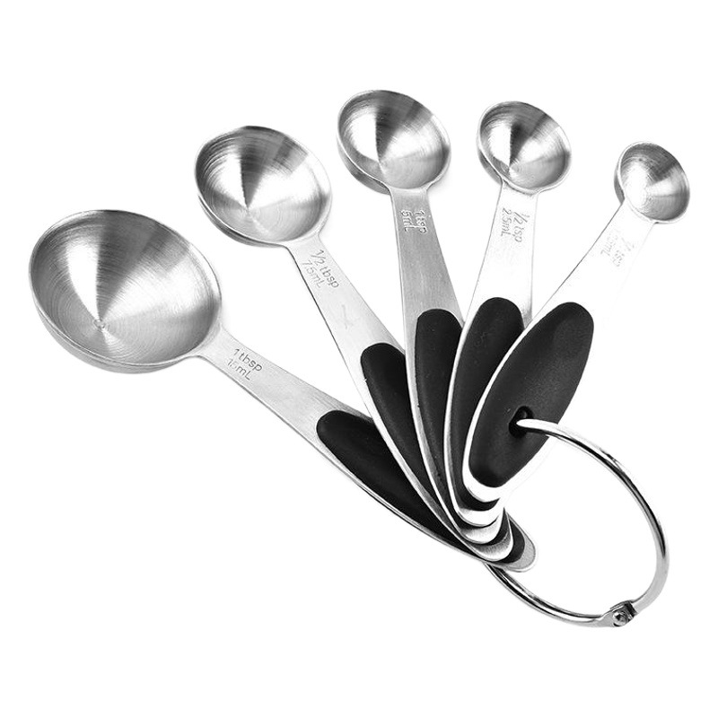 Juego de Utensilios de Medición para Cocina – 5 Piezas de Acero