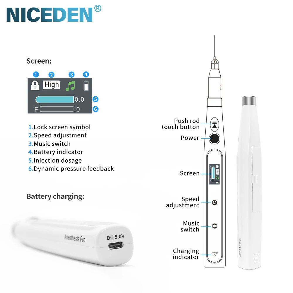 Mini Wireless Pain-Free Dental Anesthesia Device Image 1