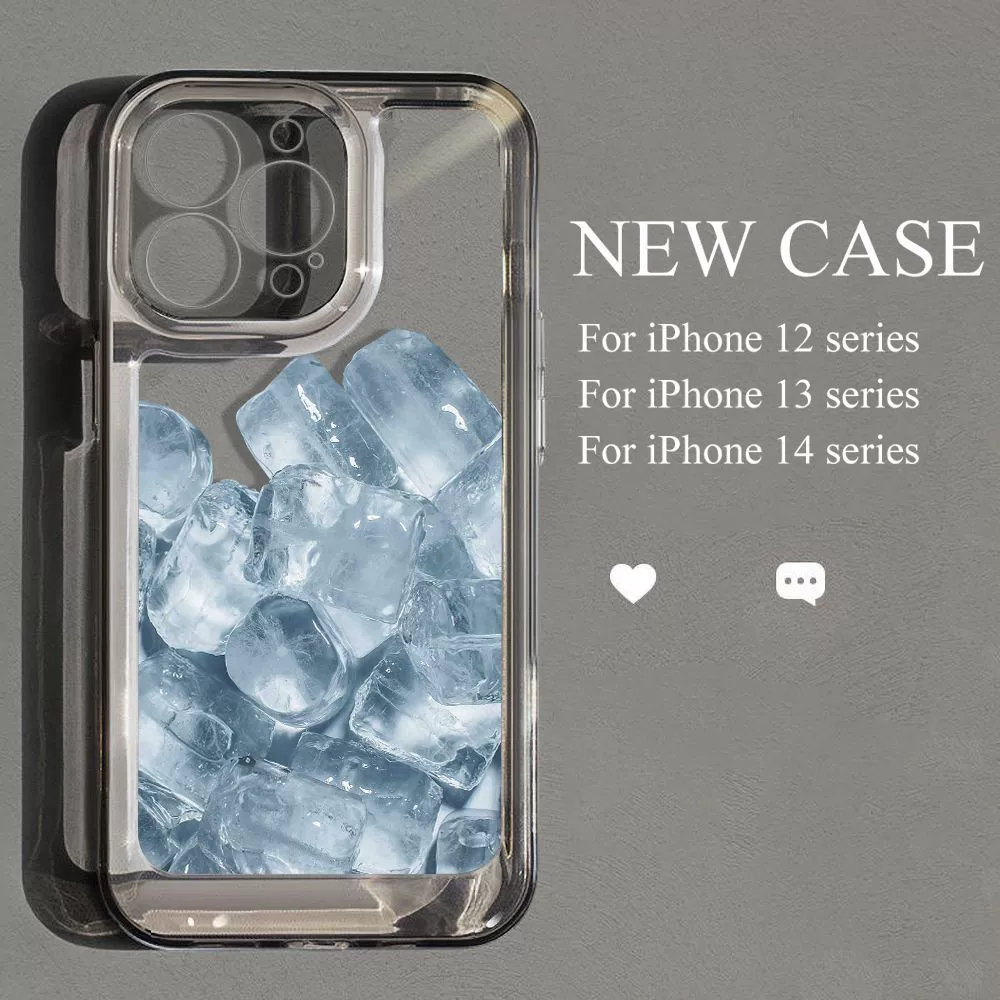 Яблоко, совместимые ледяные кубики, чехол для телефона, iPhone 16 Pro, iPhone 13, iphone