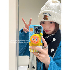 趣味卡通立体星星小人公仔适用苹果16promax手机壳iphone17新款15