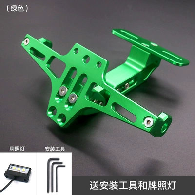 Holder with Led Light, License plate holder/license plate holder - airplane-sign-holder-green-with-green-light