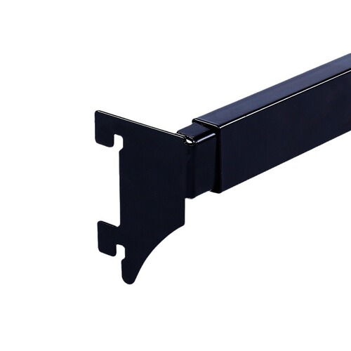 Supermarket shelf hook crossbeam crossbar hanging rod shelf crossbeam rod thickened square tube crossbeam movable shelf hook