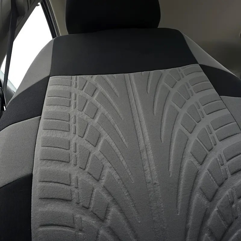 Cross-Border Best-Selling Car Seat Covers on Meike, 9-Piece Set, Universal for All Seasons, Tire Pattern Car Seat Covers Wholesale
