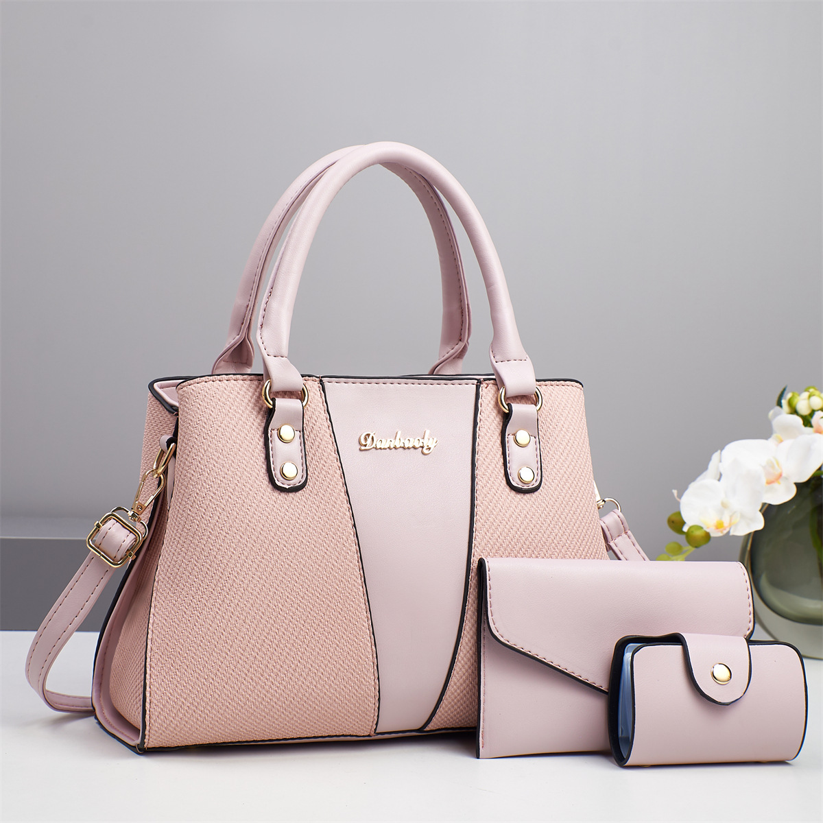 Bolsos para niños y madres bolsos de Taizhou bolsos de mujer bolsos de comercio exterior bolsos de hombro de gran capacidad costuras de moda bolsos transfronterizos