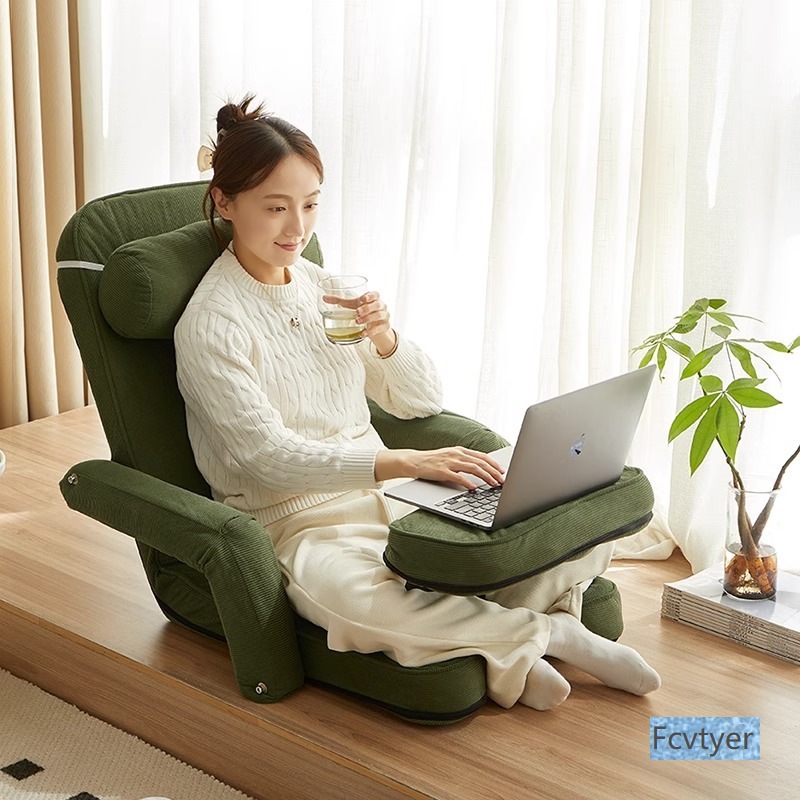 Single Lazy Sofa Tatami Folding Bed Backrest Seat Home Bedroom Cushion Bay Window Small Sofa