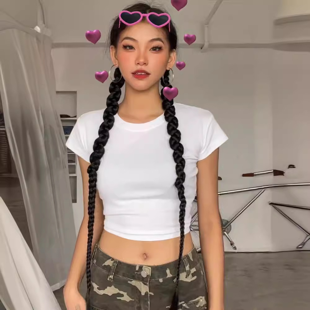 Peluca Connie - Extensión de cabello de cola de caballo con rastas sintéticas trenzadas de boxeo estilo europeo