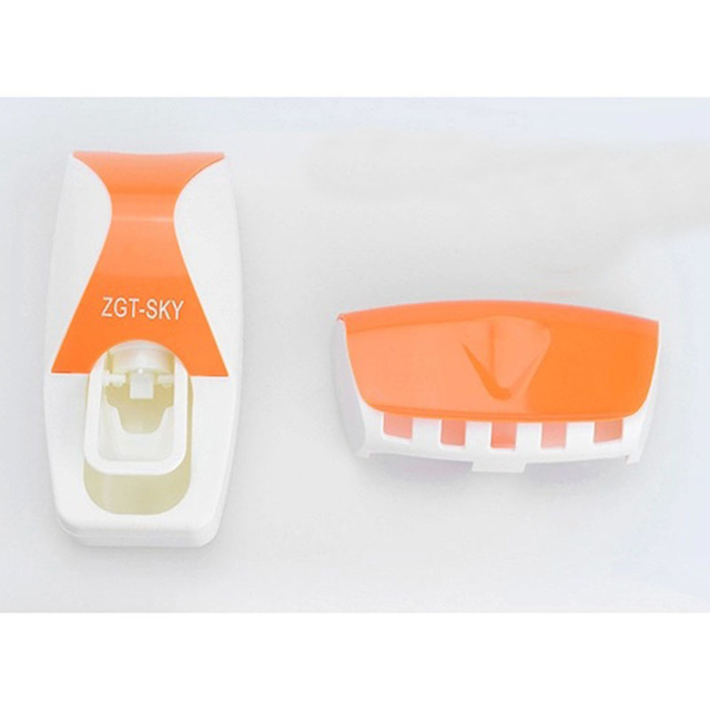 Automatisk tandpastadispenser og tandbørsteholder_voghion.com