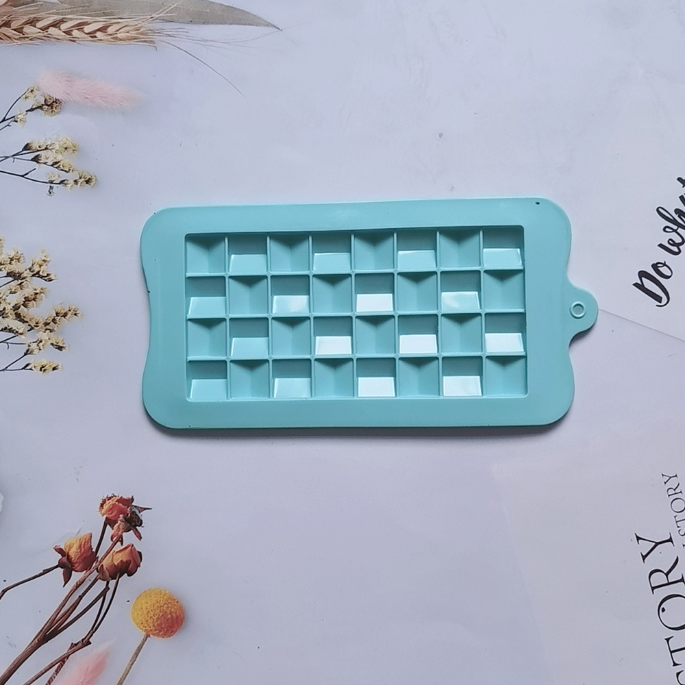 Silicone chocolate triángulo 161 galletas molde de silicona postre molde de hielo horneado pastel harina de arroz