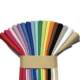 Solid Color Cotton Cloth Small Cloth Head Handmade DIY Patchwork Cloth Doll White Red and Black Rags Small Cloth Piece