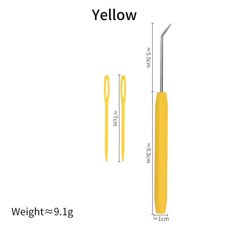 Máquina de tejer de venta directa de fábrica, ganchillo, ganchillo, ganchillo, aguja de plástico, ganchillo, juego de ganchillo