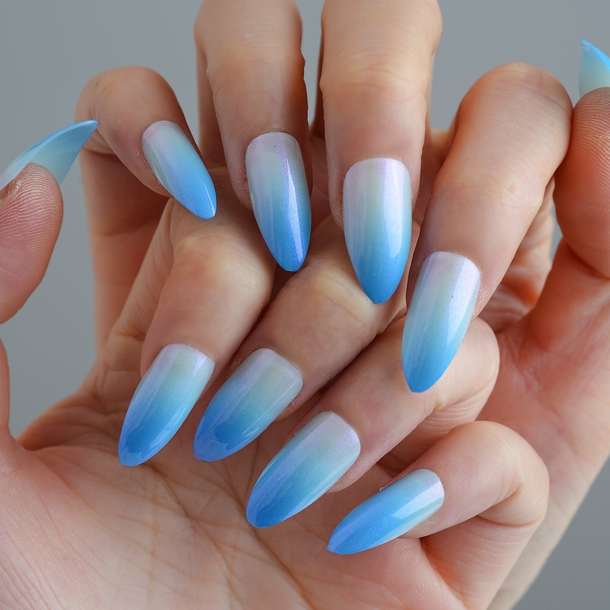 Millones de manchas uñas postizas Uñas postizas Uñas postizas Uñas de uñas portátiles Parche de uñas 24 piezas Suministro del fabricante