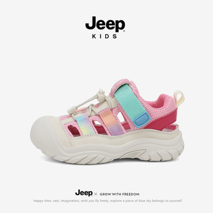 JeepͯЬ��ͯ���^��Ь2026�¿���ˮŮͯɳ��Ь�ļ�ܛ����ͯ�\��Ь