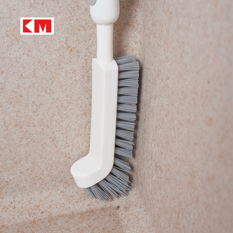 Japan KM retractable handle drain right angle brush kitchen toilet bathroom floor drain sewer cleaning brush wholesale Japan KM retractable handle drain right angle brush kitchen toilet bathroom floor drain sewer cleaning brush wholesale