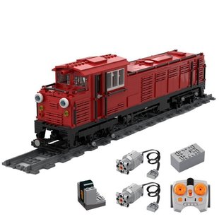 Building Blocks Cross-Border Moc-75548 Japan Dl 43 Locomotive 1354 Particle Number Toys Christmas Gift