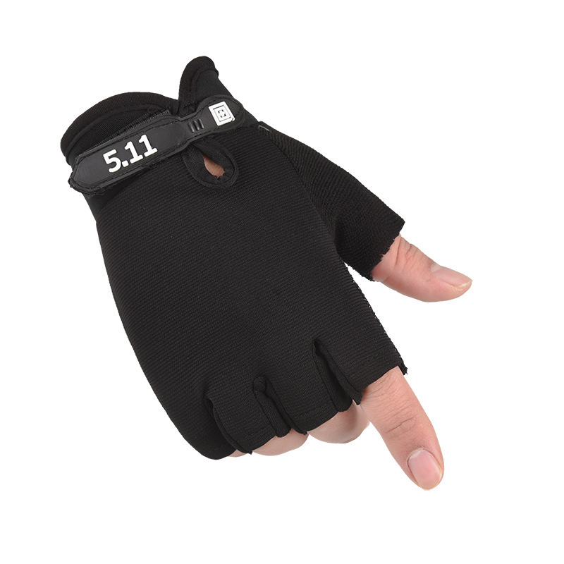 サイクリングフィットネスグローブ、トレーニングフィットネス登山用品、アウトドアスポーツハーフフィンガータクティカル保護、滑り止め、耐摩耗性、メンズモデル|undefined