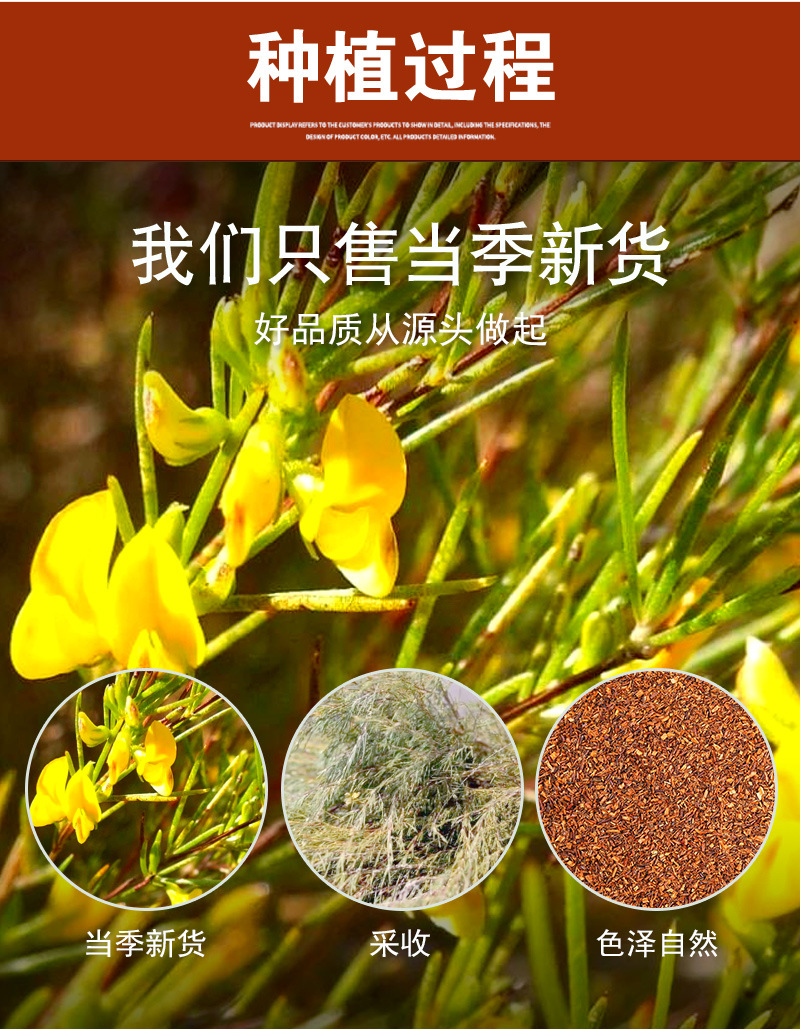 Rooibos Tea (Aspalathus linearis) — South African Red Bush Loose Leaf Herbal Tea, 500g preparation