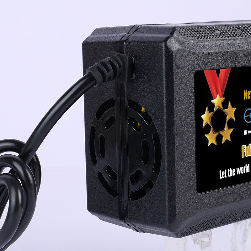 Cross border exclusive electric vehicle charger with six light display, power pulse repair, five-star Honor electric vehicle charger