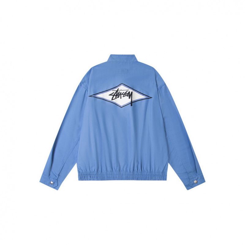 Cross-border Stussy knitted sweater with curved letter print, unisex, loose-fitting versatile pullover with a turn-down collar Cross-border Stussy knitted sweater with curved letter print, unisex, loose-fitting versatile pullover with a turn-down collar