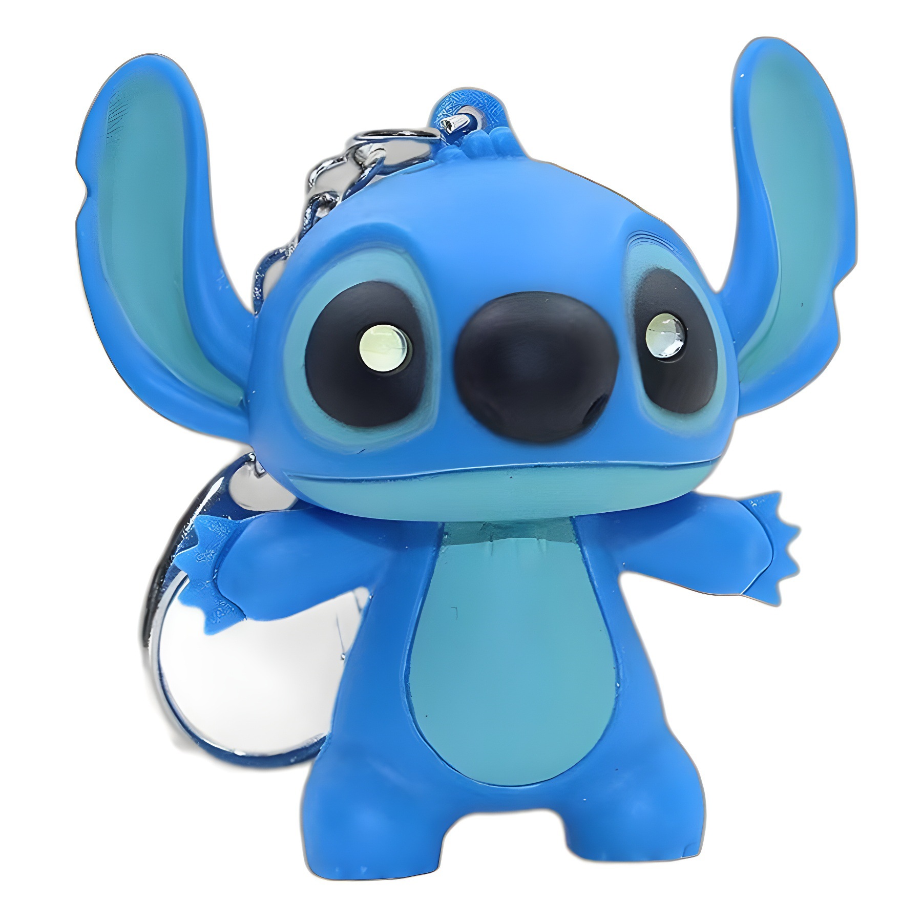 STILWELL GLOW ILOVEYOU KEYCHAIN 커플 장난감 휴일 선물 눈 괴물 펜던트 큰 눈