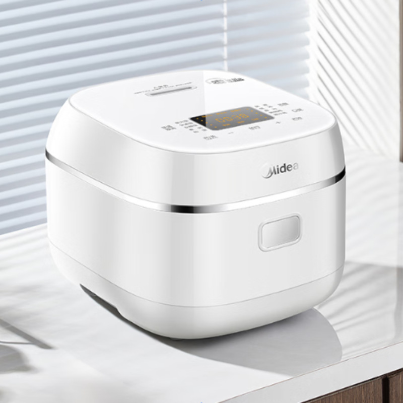 美的电饭煲0涂层家用3L不锈钢无涂层内胆IH加热智能电饭煲HC3050S|undefined