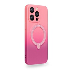 渐变粉红支点壳适用苹果16手机壳新款16promax套iphone16pro硅胶