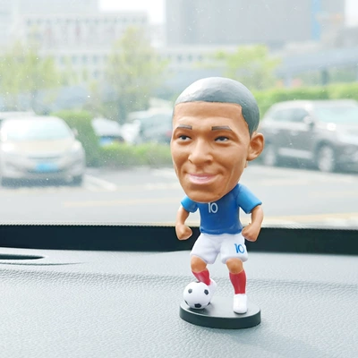 Car ornaments – Haaland Spring-Loaded Bobblehead Dolls - -spring-mbapei