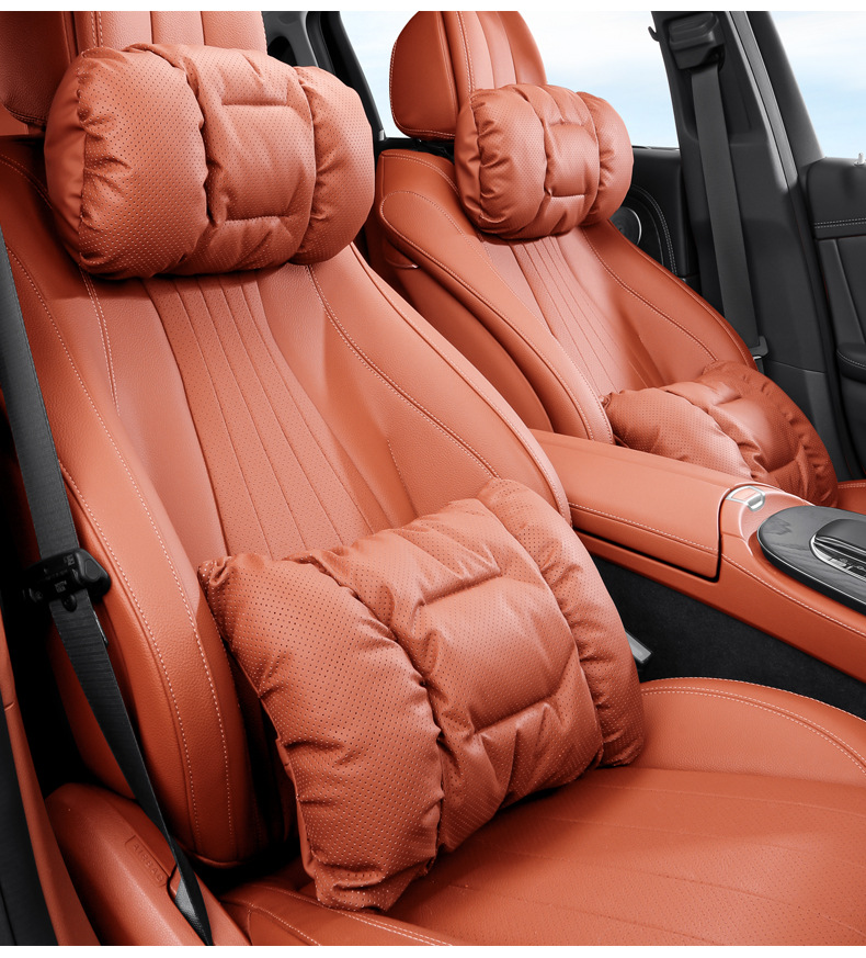 Suitable for Mercedes-Benz car headrest S-class Maybach E300L/C260L/GLE/GLC/GLB neck pillow waist cushion