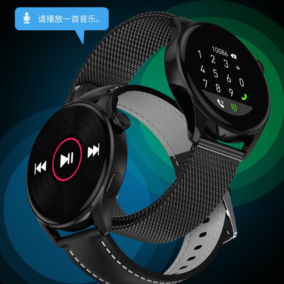2025 New Huaqiangbei Smart Watch Bluetooth Call Heart Rate Blood Pressure Blood Oxygen Health Monitoring Sports Men and Women