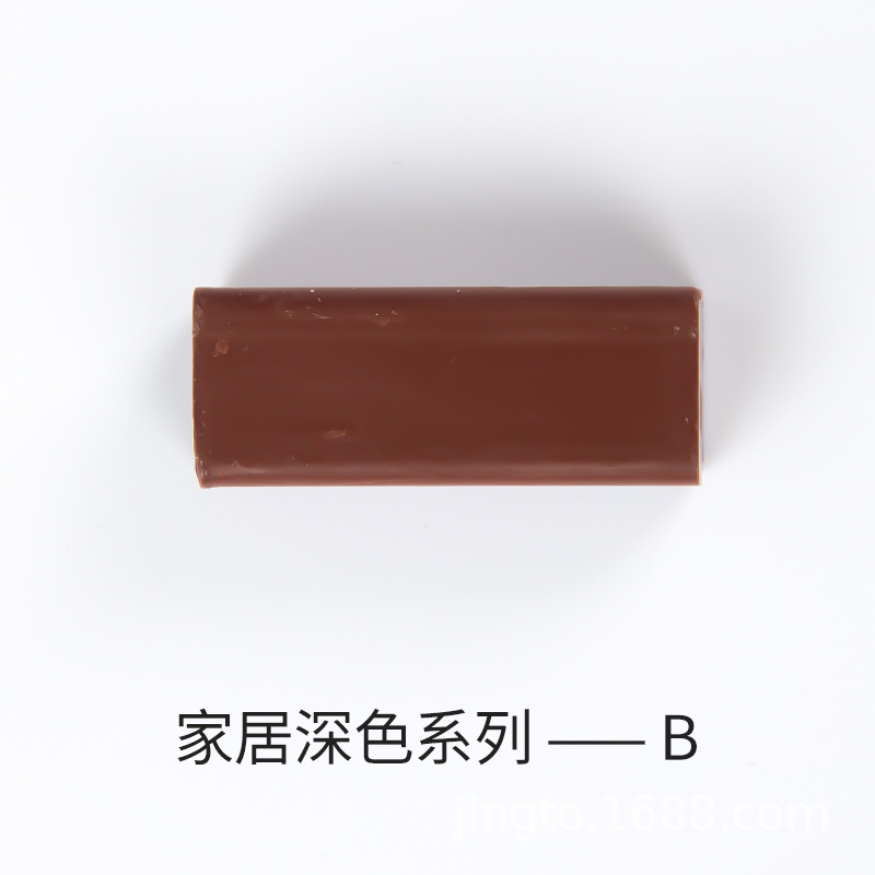 Wood Wax Crayon Cuadro ultra duro lápiz de cera caliente Muebles de madera sólida clavos de esmalte para pisos de madera reparación de cera