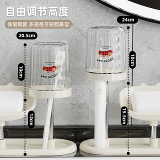 简约现代卫生间可沥水肥皂盒浴室洗濑用品置物架化妆刷收纳架