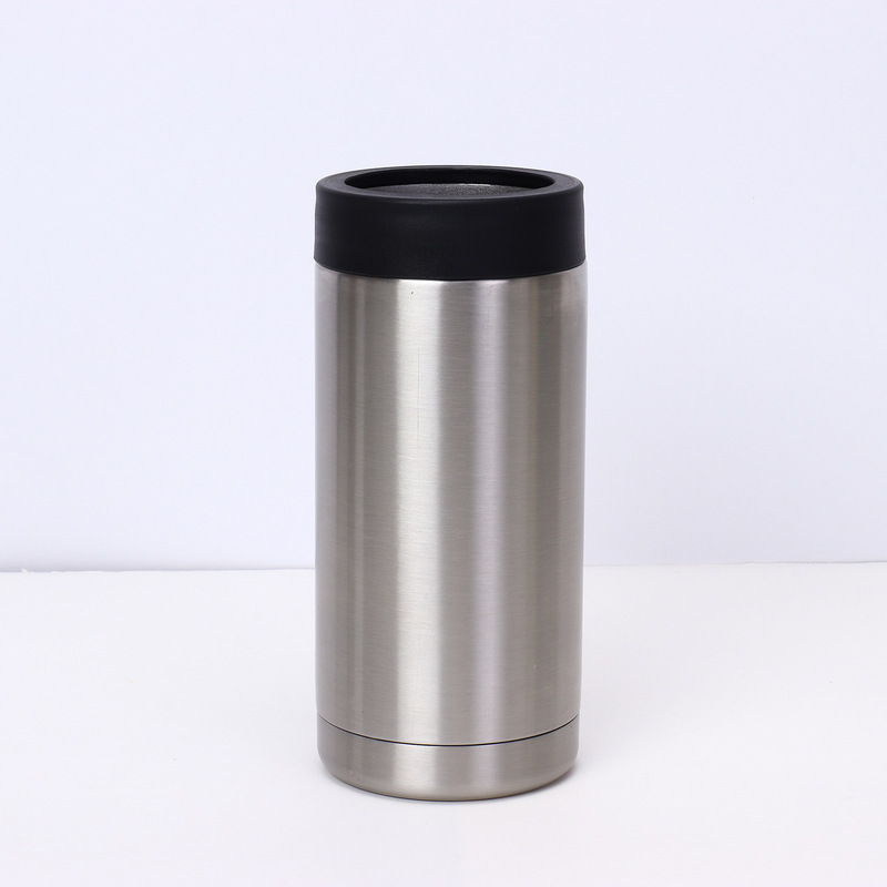 12oz16oz保冷罐304不锈钢双层便携直身杯家用办公啤酒罐保温杯|undefined
